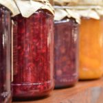 Preserves - Clear Glass Mason Jars